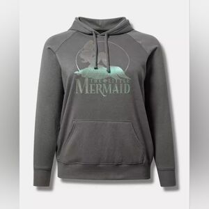 Gray The Little Mermaid Hoodie Size 6